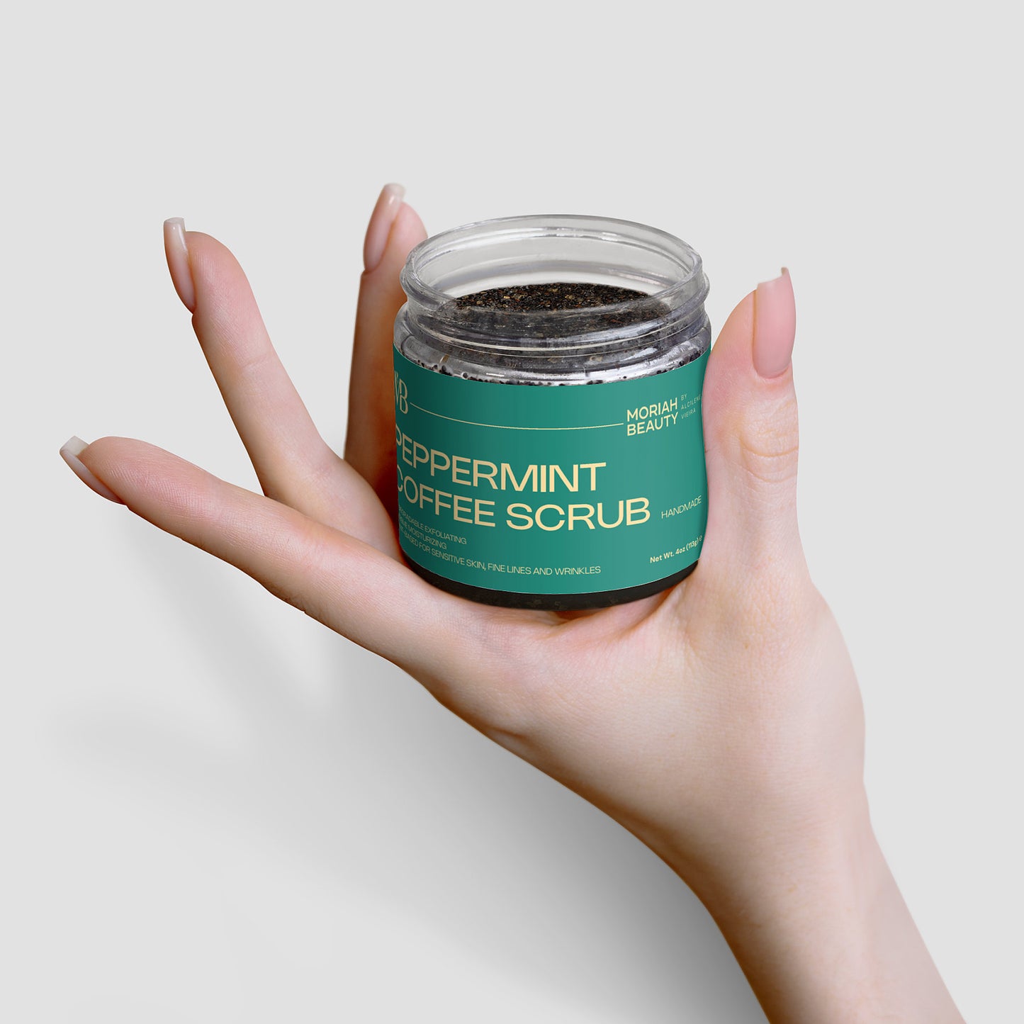 Peppermint Coffee Scrub