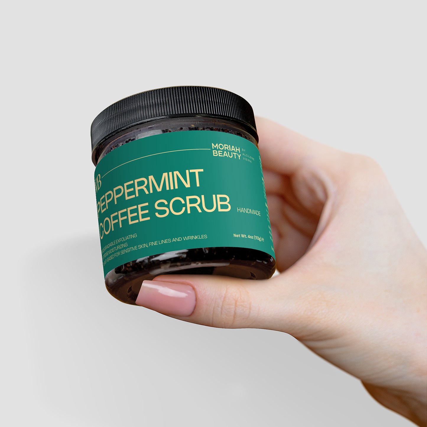 Peppermint Coffee Scrub