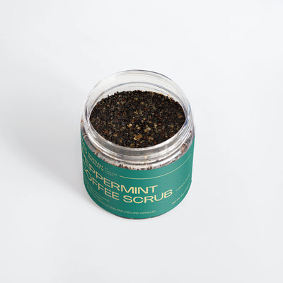 Peppermint Coffee Scrub